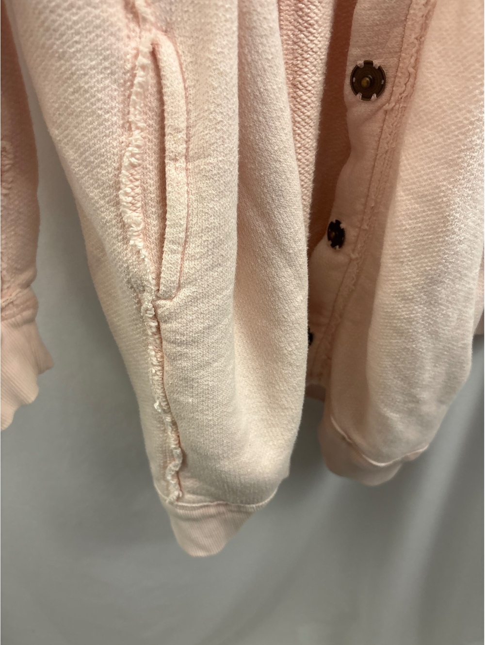 We The Free Pink Button-Up Cardigan Sweater Size L - Picture 5 of 6